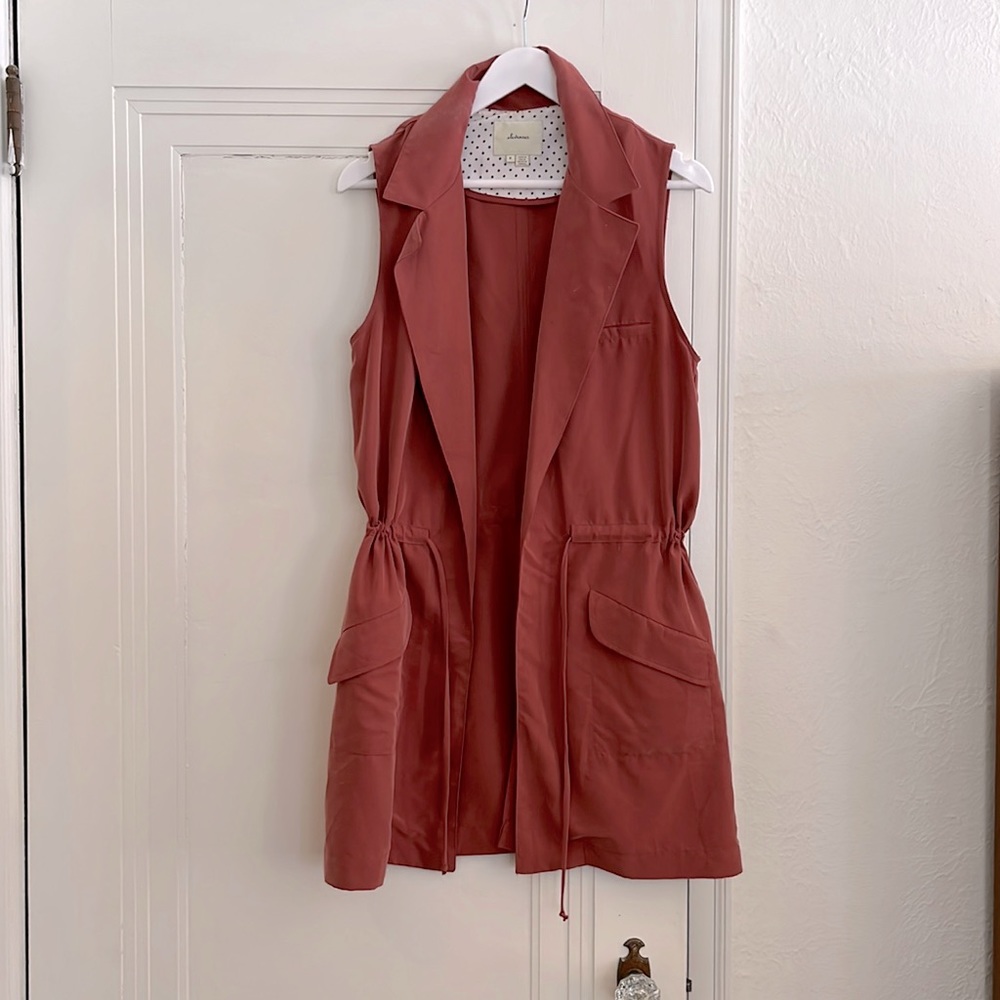 Anthropologie long vest